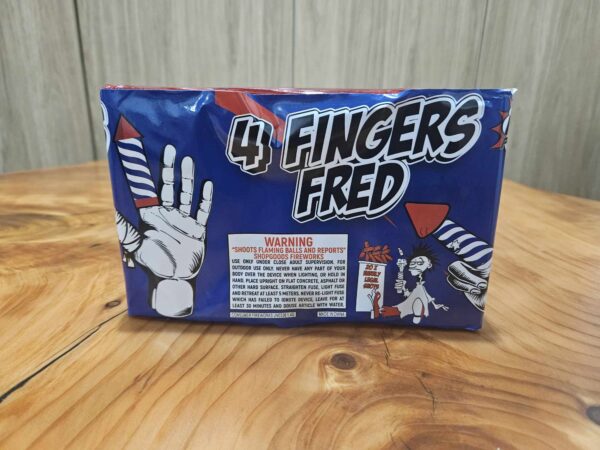 FOUR FINGERS FRED- HEAVY WEIGHT MULTI-SHOT - BUY ONE GET ONE FREE!