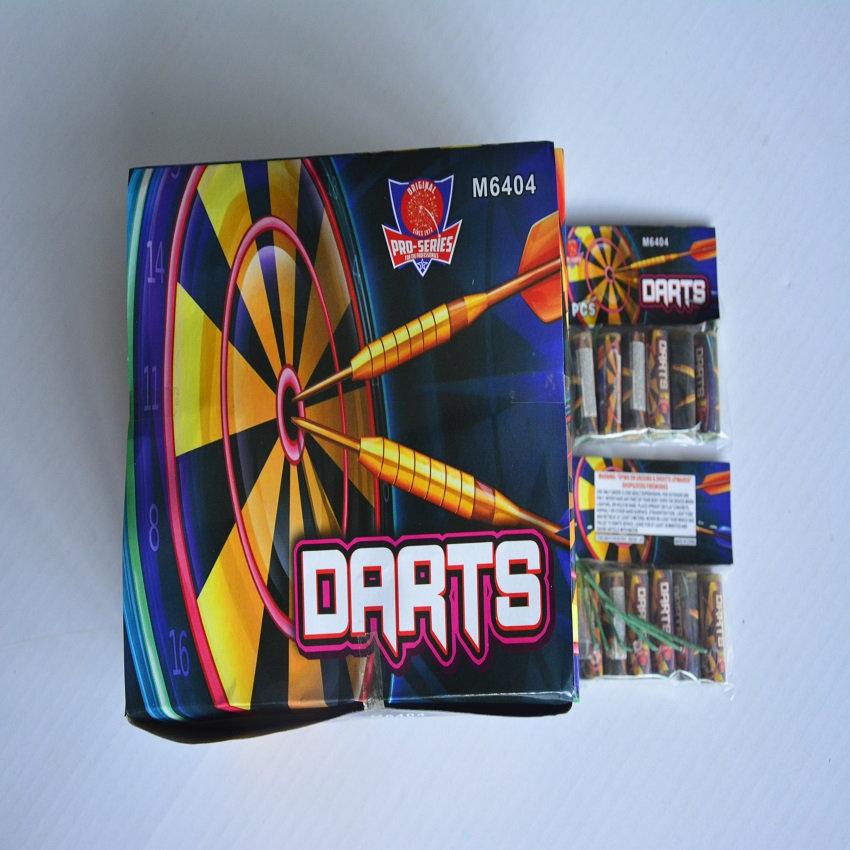 DARTS WITH WHISTLE (Pack of 6) BUY ONE GET ONE FREE! Fireworks