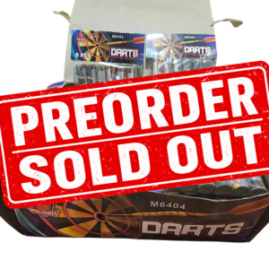 (SOLD OUT FOR 2026) DARTS WITH WHISTLE - (Inner of 40 x Packs of 6) - BUY ONE GET ONE FREE!
