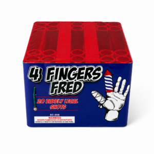 FOUR FINGERS FRED- HEAVY WEIGHT MULTI-SHOT - BUY ONE GET ONE FREE!